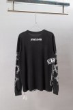 Chrome Hearts Washed Long Sleeve Top - Charcoal 260908