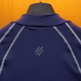 Louis Vuitton Reflective Logo High Neck Long Sleeve Knit Top - Charcoal 260908