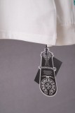 Chrome Hearts Round Neck Colorful Long Sleeve T-Shirt - White 260908