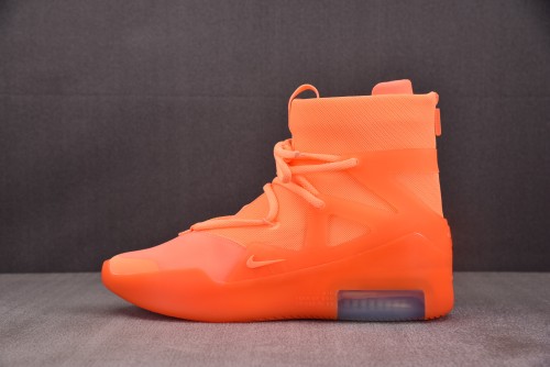 Nike Air Fear Of God 1 Orange Pulse