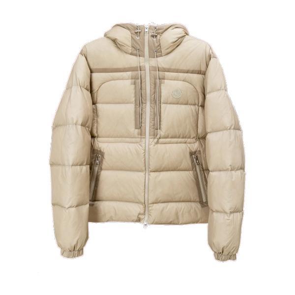 Moncler Hooded Quilted Down Jacket - Khaki 260915