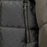 Louis Vuitton New Monogram Print Hoodie - Charcoal 260915