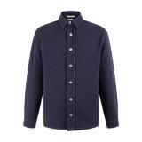 Dior 26SS Jacquard Denim Long Sleeve Shirt - Charcoal 261013