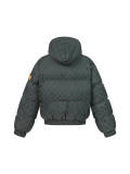Louis Vuitton 24SS Ski All-Over Print Monogram Hooded Zip-Up Long Sleeve Padded Jacket - Dark Gray 261013