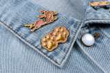 Louis Vuitton 26FW Gold Label Metal Logo CVD Skate Long Sleeve Washed Embroidered Denim Jacket - Cream 261013