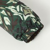 Louis Vuitton Reversible Monogram Camo Print Hooded Long Sleeve Zip Jacket - Dark Gray 261013