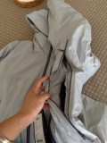 Kailas Aspen 90 Down Hooded Zip Down Jacket - Dark Gray 261020