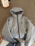 Kailas Aspen 90 Down Hooded Zip Down Jacket - Dark Gray 261020