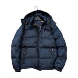 Ralph Lauren Winter Hooded Zip Quilted Pony Embroidered Down Jacket - Black 261020