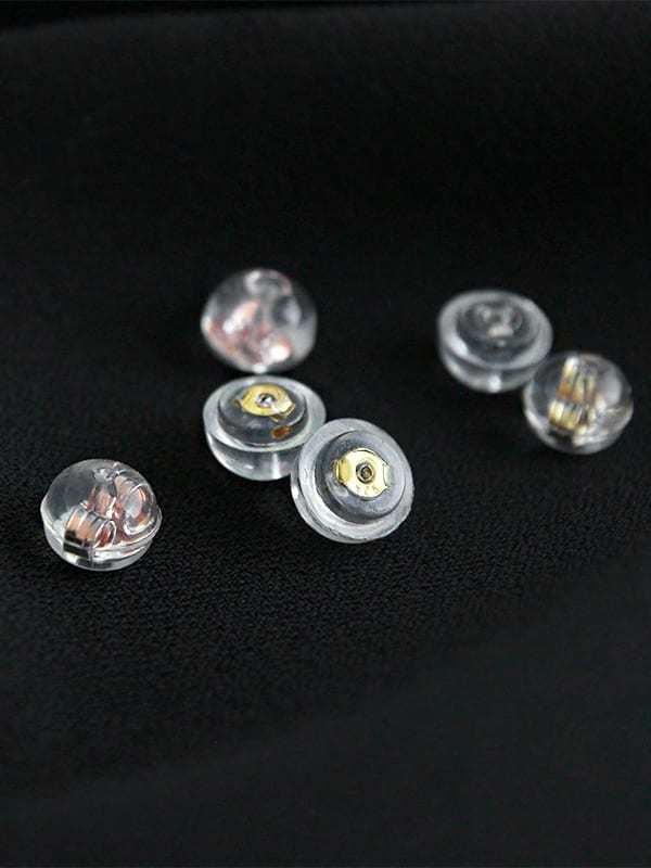 S925 sterling silver silicone earplugs