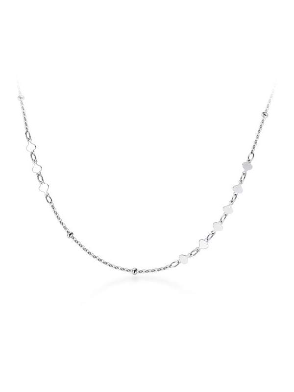 925 Sterling Silver Star Minimalist Chain Necklace