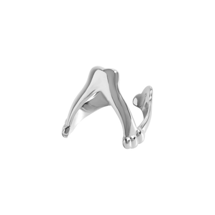 925 Sterling Silver The Wind Is Light And Luxurious Personality Bone Quality Refer To Ring Minimalist Rings