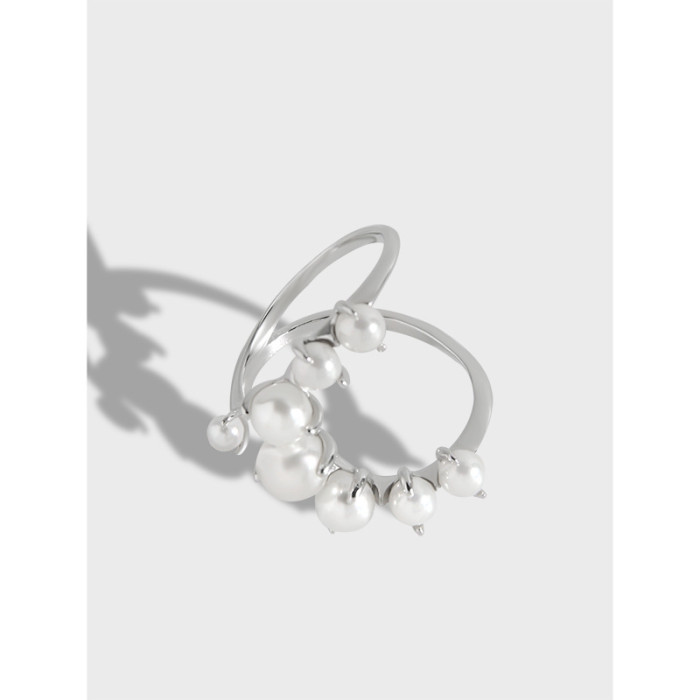 925 Sterling Silver 2022 New Fresh Water Pearl Rings