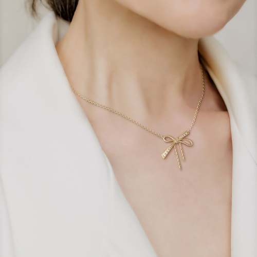 Butterfly Knot Necklace