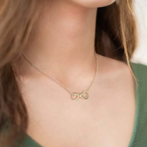 Infinity Three Strands Knot Necklace