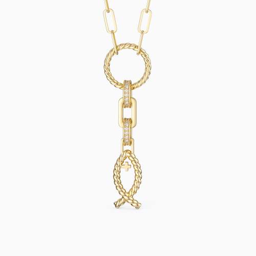 Ichthys Chain Necklace