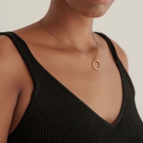 Be With You Circle Necklace