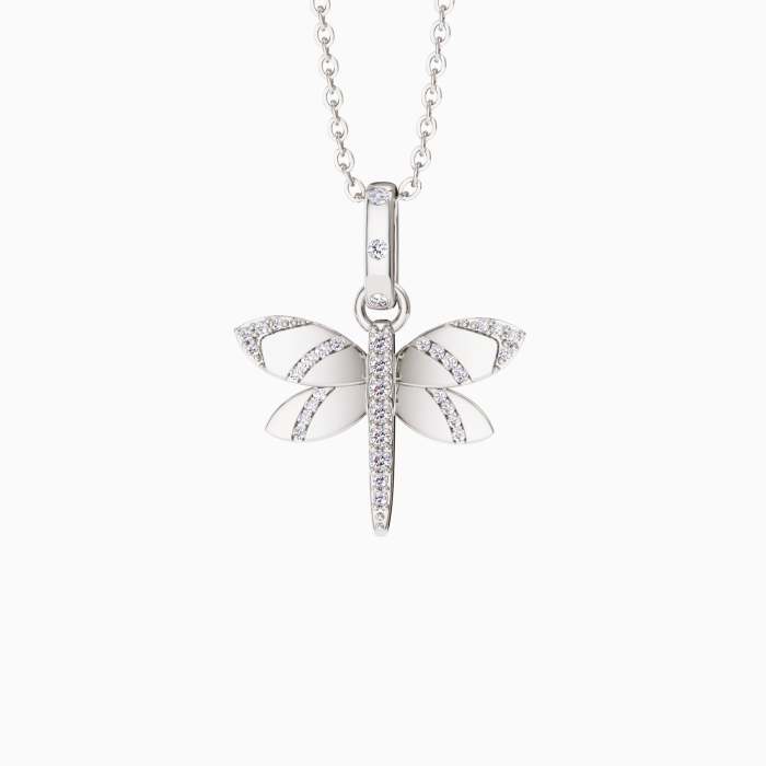Lucky Dragonfly Amulet Pendant