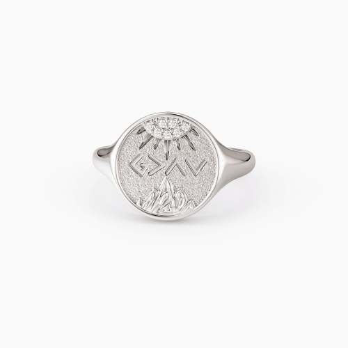 Highs And Lows Signet Ring