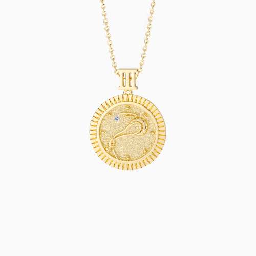 Promised Land Strength & Bravery Coin Medallion Necklace