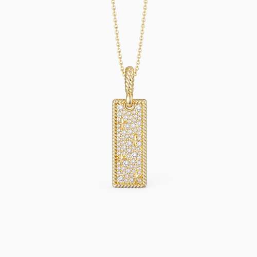 Pavé Starlight Cord Necklace