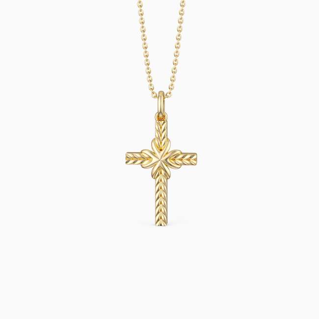 Bread of Life Cross Necklace