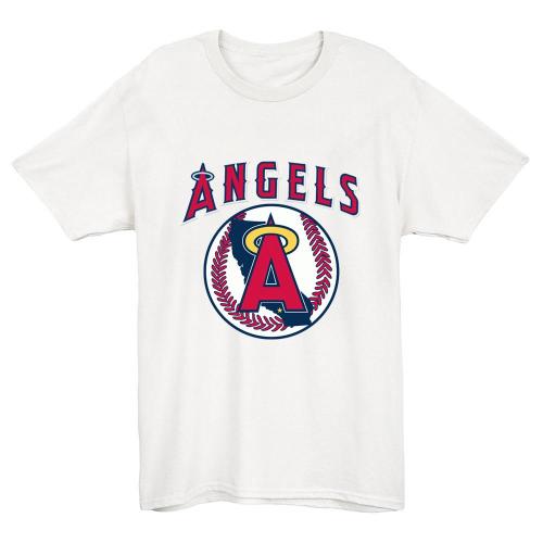 Los Angeles Angels 1986 Vintage Baseball T-Shirt(#Y48)
