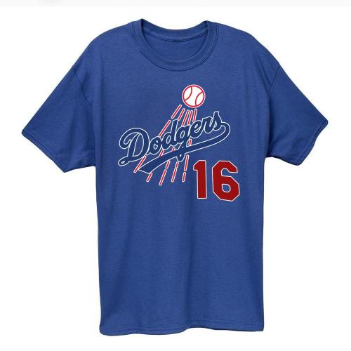 Los Angeles Dodgers 1972 Vintage Baseball T-Shirt(#Y39)