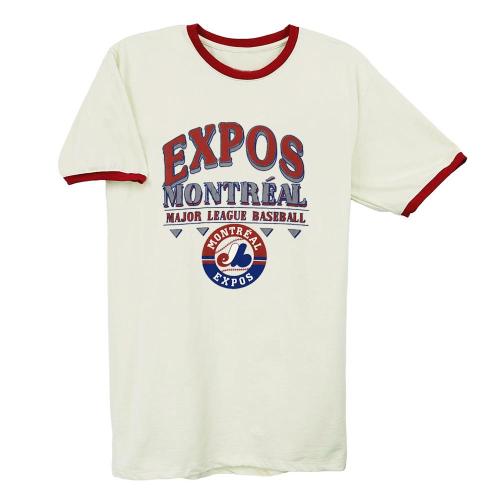 Montreal Expos Vintage Baseball T-Shirt(#0A93)