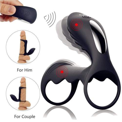 Vibrating penis Ring Sex Toy for Couples