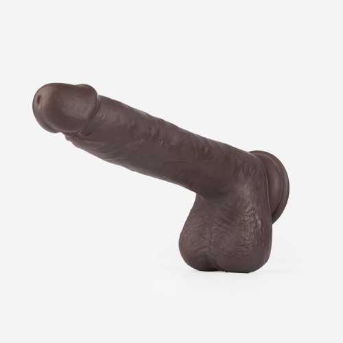 8.7” Dark-Brown Remote Control Multifunctional Dildo