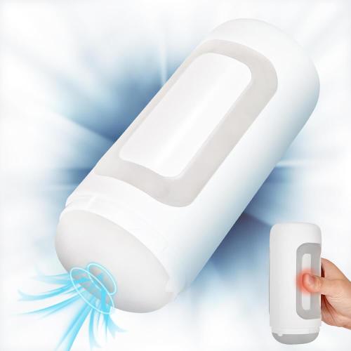 3D Transparent Channel Vacuum Suction Masturbator