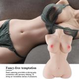 Hermosa 17.13'' Huge Breasts Vagina Anal Realistic Male Masturbator
