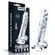 7.5” Clear Realistic Dildo with Suction Cup