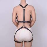 Cross Breast Butt Bondage Strap