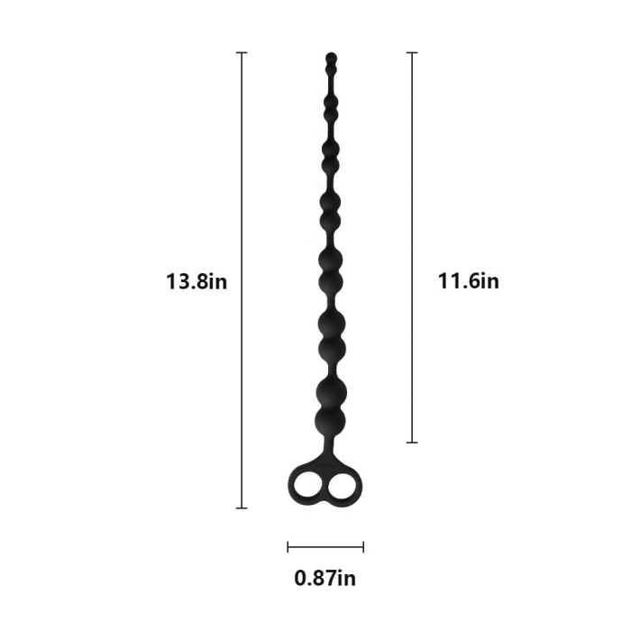 Silicone Flexible Anal Beads
