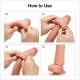 6.8 Inch Realistic Penis Extension Sleeve