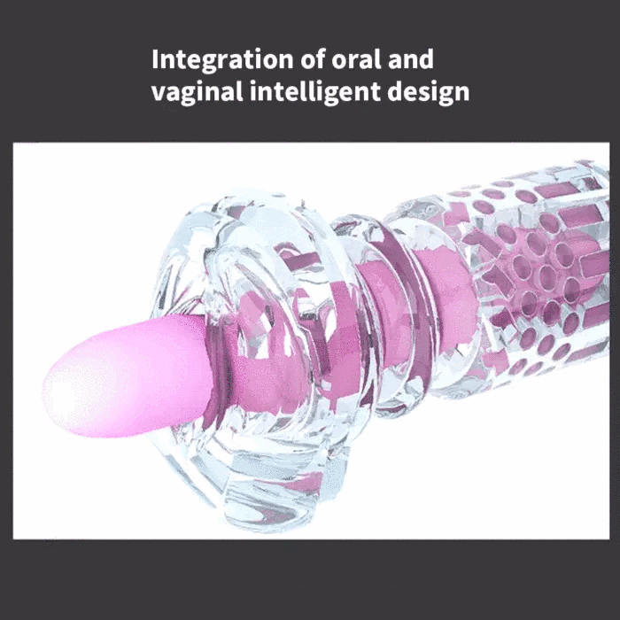 Sexoralab Automatic Piston Telescopic Real Vagina Electric Male Masturbator Cup
