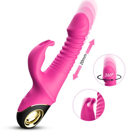 Sexoralab Rabbit Thrusting Dildo Vibrator