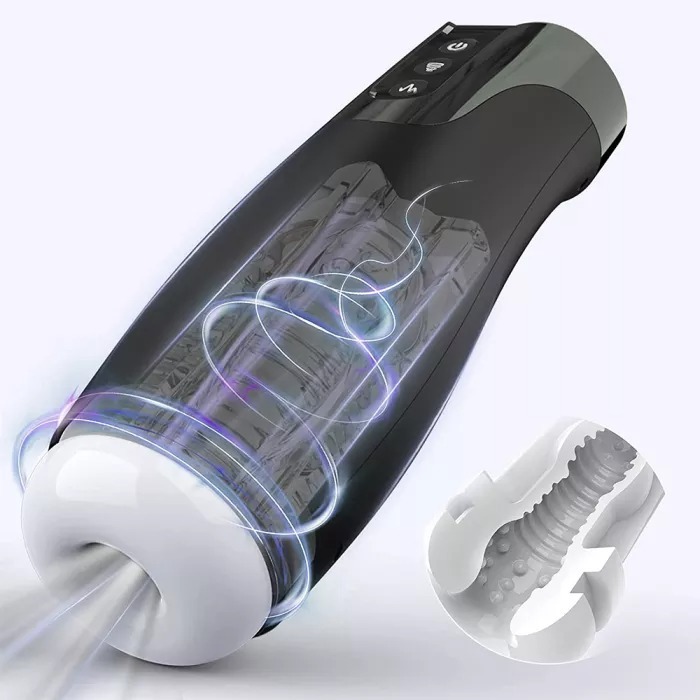 Sexoralab 7+7 Modes Vibration  Suction Oral Pocket Pussy Blowjob Silicone Vagina Sex Toys for Men