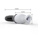 Sexoralab 360° Automatic Bare Sleeve 10 Vibrations 5 Modes Rotation Oral Sex Masturbator