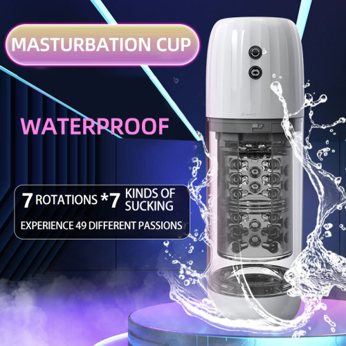 Sucking Spinning Sex Toys Male Masturbation Cup Water Bath Penis Vacuum Pump Electric Masturbation Cup Sex Toys For Men