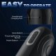 Sexoralab - High Frequency Hands Free Automatic Male Masturbator with Vibrating Penis Holster