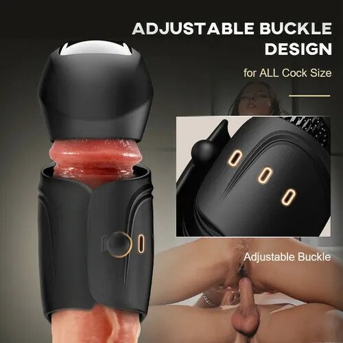 ALIEN Automatic Adjustable Buckle 10 Vibrating Penis Trainer