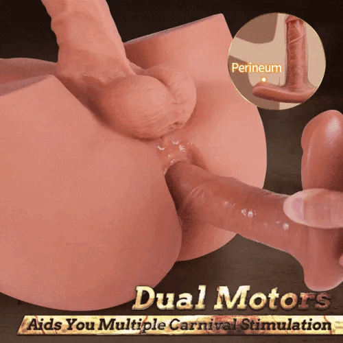 Razor Lifelike Prostate Dildos Heating Anal Toy with Remote Control