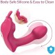 Dual-Action G Spot Vibrator - Clitoralis Stimulator with Flapping & Vibrating Motion, Remote Control, Butterfly Wearable Vibrator