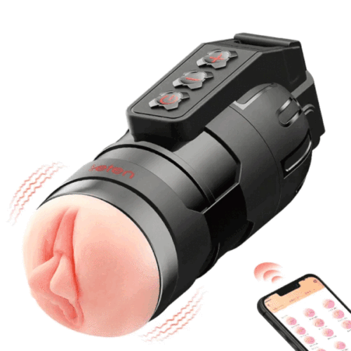 Sexoralab - LETEN 10 Vibrating Masturbation Cup and Pussy Pocket 2 IN 1