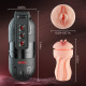 Sexoralab - LETEN 10 Vibrating Masturbation Cup and Pussy Pocket 2 IN 1