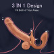 Sexoralab™ Telescopic Clitoral Strap On Dildo