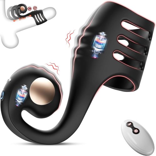 Sexoralab™Dual Motor 10 Modes Multi-Purpose Snail Male Penis Exerciser